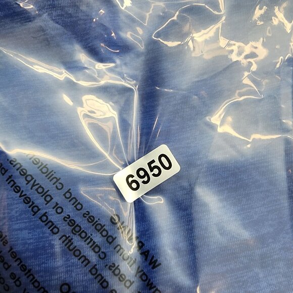 Mens Blue Roundtree & Yorke Performance Henley Shirt Long Sleeve Size 2XB - Picture 7 of 7